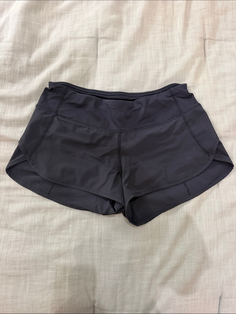 Black LuluLemon Gym Shorts